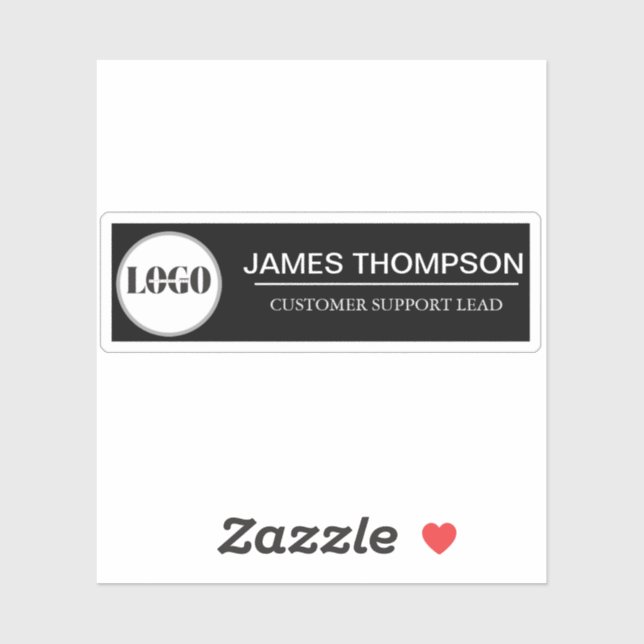 Custom Logo Employee Gear for Your Business Team Sticker (Sheet)