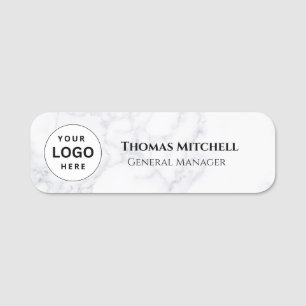 Custom Logo Employee magnetic Name Tag