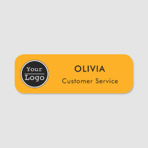 Custom Logo Employee Magnetic Or Safety Pin Name T Tag