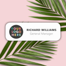 Custom Logo Employee Magnetic Or Safety Pin