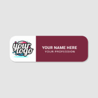 Custom Logo Employee magnetic or safety pin