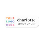 Custom Logo Employee Magnetic or Safety Pin Simple