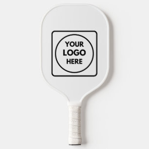 Custom Logo Employee Name Badge Design Pickleball  Paddle