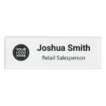 Custom Logo Employee Name Tag