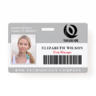 Custom Logo Employee Photo Company Security