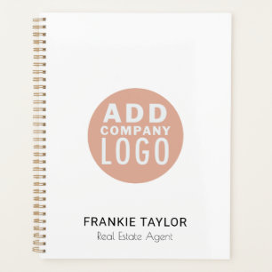 Custom Logo Employee Real Estate Agent Custom 2026 Planner