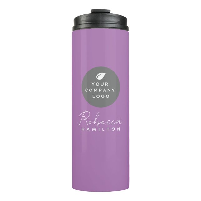 Custom Logo Employee Recognition Gift Thermal Tumb Tumbler (Front)