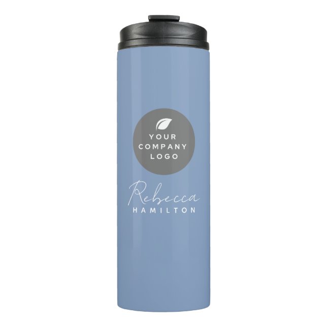 Custom Logo Employee Recognition Gift Thermal Tumbler (Front)