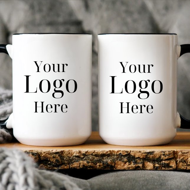 Custom Logo Employee Team Personalized Business Coffee Mug (Creator Uploaded)