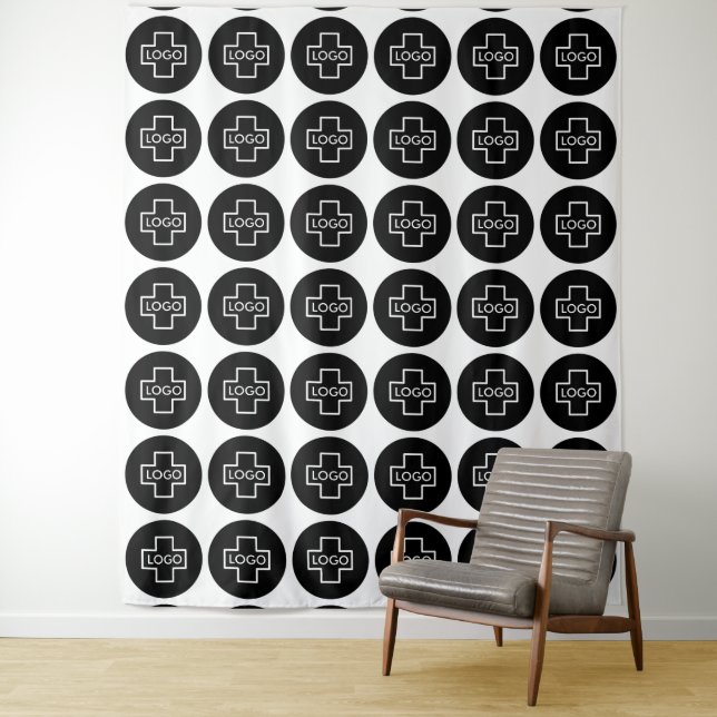 Custom Logo Event Backdrop Step and Repeat (In Situ)
