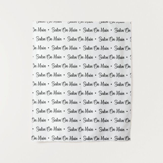 Custom Logo Event Backdrop Step and Repeat (Front)