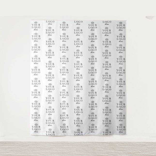 Custom Logo Event Backdrop Step and Repeat (Front)