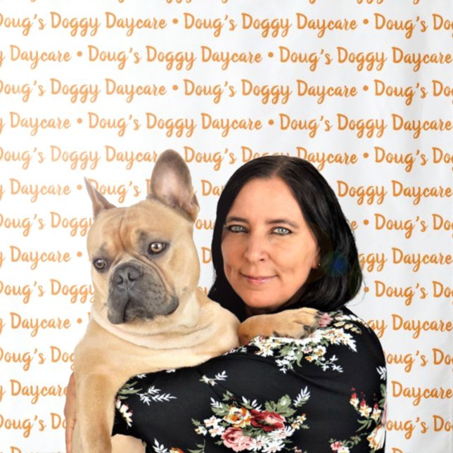 Custom Logo Event Backdrop Step and Repeat (Creator Uploaded)