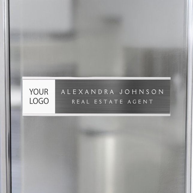 Custom Logo Executive Black Professional Door Sign (Creator Uploaded)