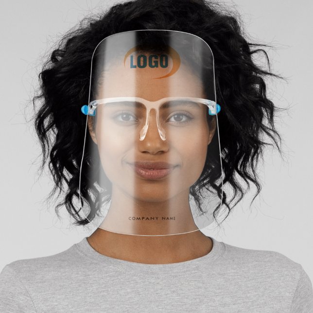 Custom Logo Face Shield (Insitu)