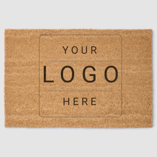 Custom Logo Fiber Doormat