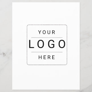 Custom Logo Flyer