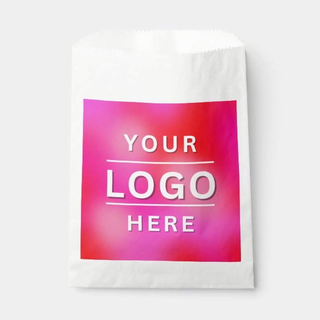 Custom Logo for Business Company Brand Favor Bag (Front)