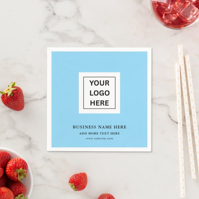 Custom Logo for Business Events Paper Napkin (Insitu)