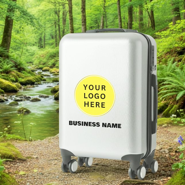 Custom Logo for Suitcase & Business Name Sticker (Custom Upload Image Photo Or company Logo Template XL Stickers for suitcase )