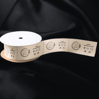 Custom Logo Garment Care Labels