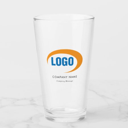 Custom Logo Glass
