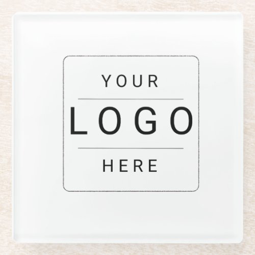 Custom Logo Glass Coaster