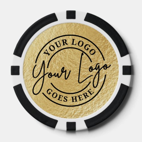 Custom Logo Gold Poker Chips
