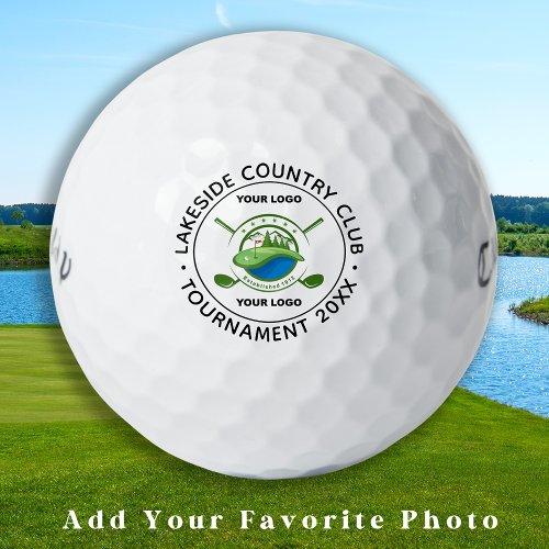 Custom Logo Golf Club Memorial Tournament  Golf Balls