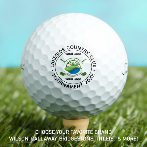 Custom Logo Golf Club Memorial Tournament Titleist Golf Balls