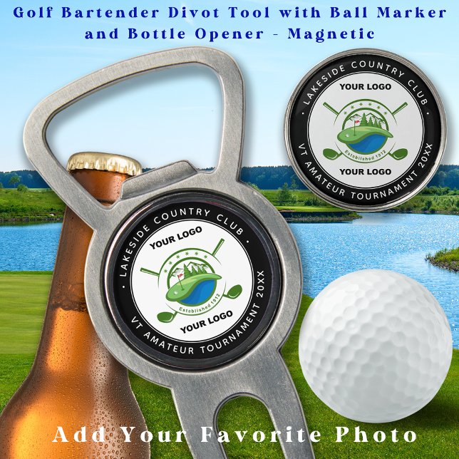 Custom Logo Golf Club Swag Memorial Tournament Divot Tool (Creator Uploaded)