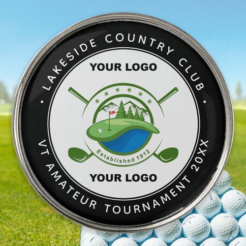 Custom Logo Golf Club Swag Memorial Tournament Golf Ball Marker