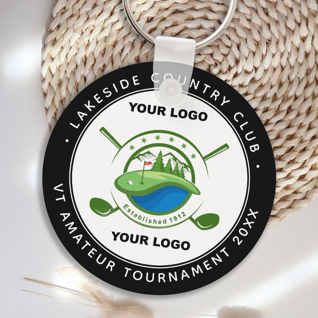 Custom Logo Golf Club Swag Memorial Tournament Keychain (Creator Uploaded)