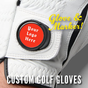 Custom Logo Golf Glove Marker Tournament Flex