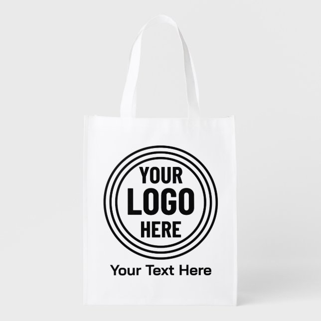 Custom Logo Grocery Bag (Front)