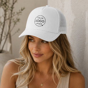  Custom Logo Hat   Business Team Mesh Trucker Caps