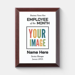 Custom Logo Here Add Your Own Design Award Plaque