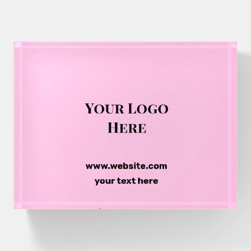 custom logo here add your website thank you   pape paperweight