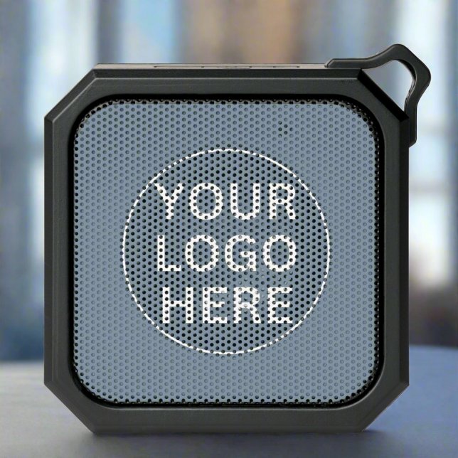 Custom Logo Here l Professional Dusty Blue Branded Bluetooth Speaker (Creator Uploaded)