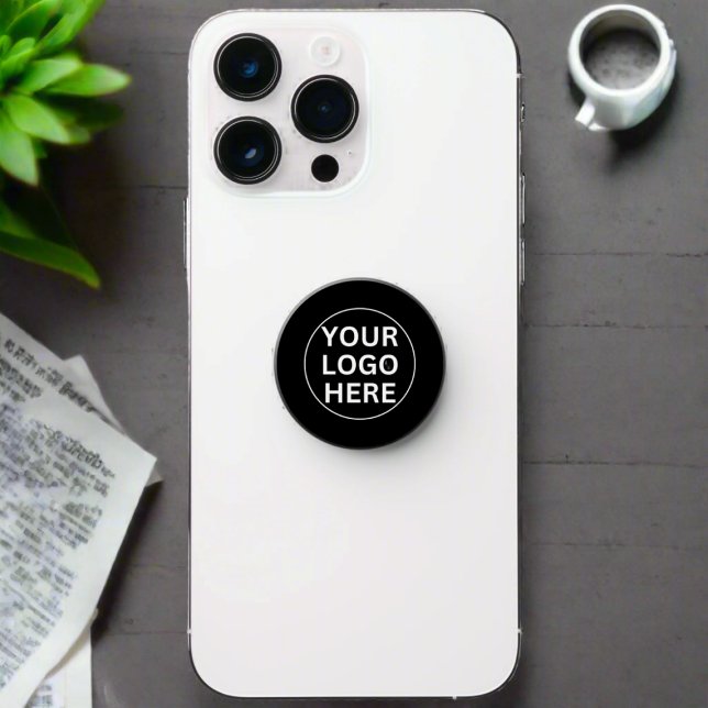 Custom Logo Here l Promotional Business Branded  PopSocket (Creator Uploaded)