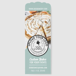 Custom Logo Home Bakery Photos Business Bookmarks