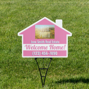 Custom Logo House Line Sign