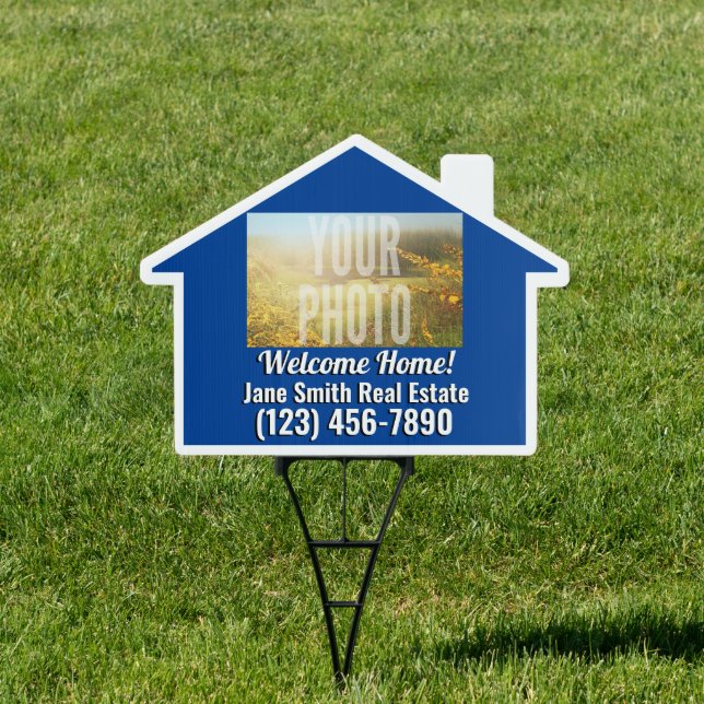 Custom Logo House Sign (Insitu)