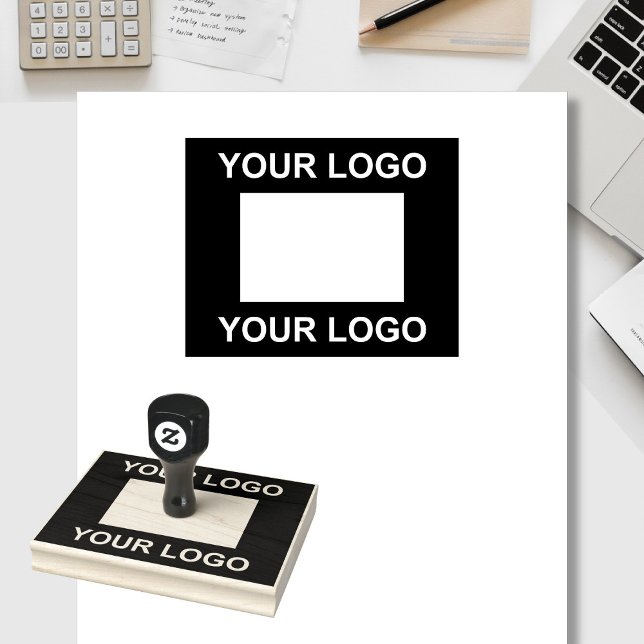 Custom Logo Image Large Rubber Stamp (Creator Uploaded)