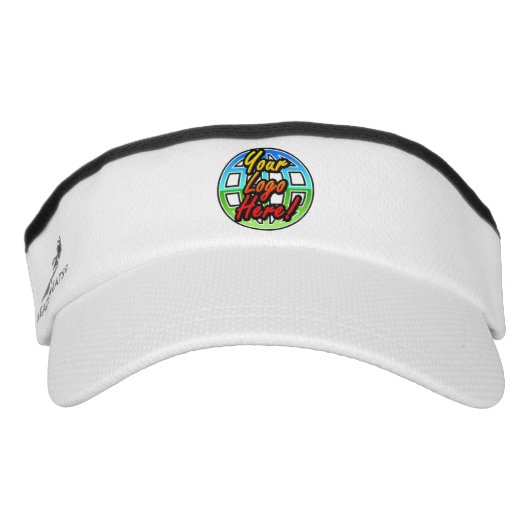Custom Logo Imprinted Visor, No Minimum Quantity Visor (Front)