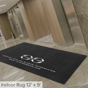 Custom Logo Indoor Rug 12' x 9'