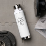 Custom Logo Insulated Water Bottle with Lid<br><div class="desc">Sip in style with this custom insulated water bottle, designed for versatility, elegance, and personalization. This durable bottle features a sleek custom logo complemented by a personalizable text area, perfect for adding an employee's name, a company tagline, or a social event title. Made from premium stainless steel with double-wall insulation,...</div>