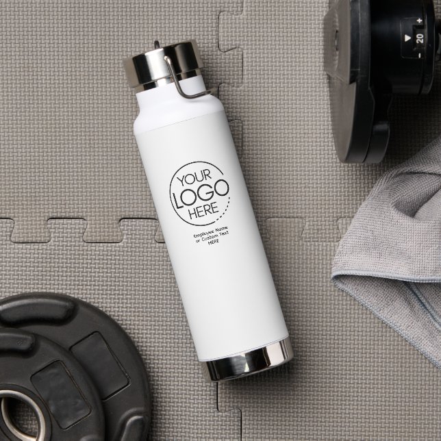 Custom Logo Insulated Water Bottle with Lid (Gym)