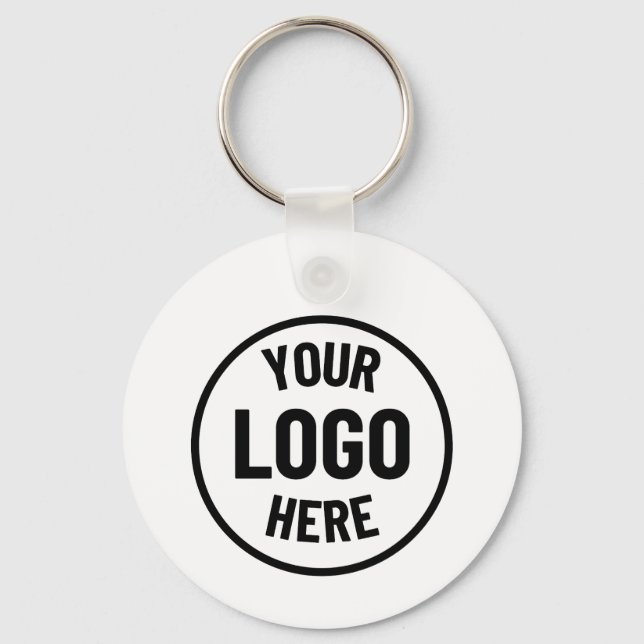 Custom Logo Keychain (Front)