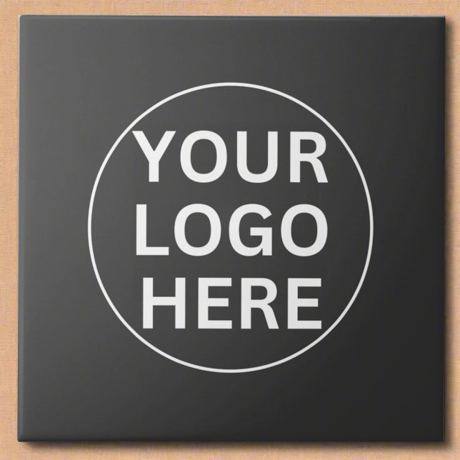 Custom Logo l  Professional Promotional Gray Ceramic Tile (Creator Uploaded)